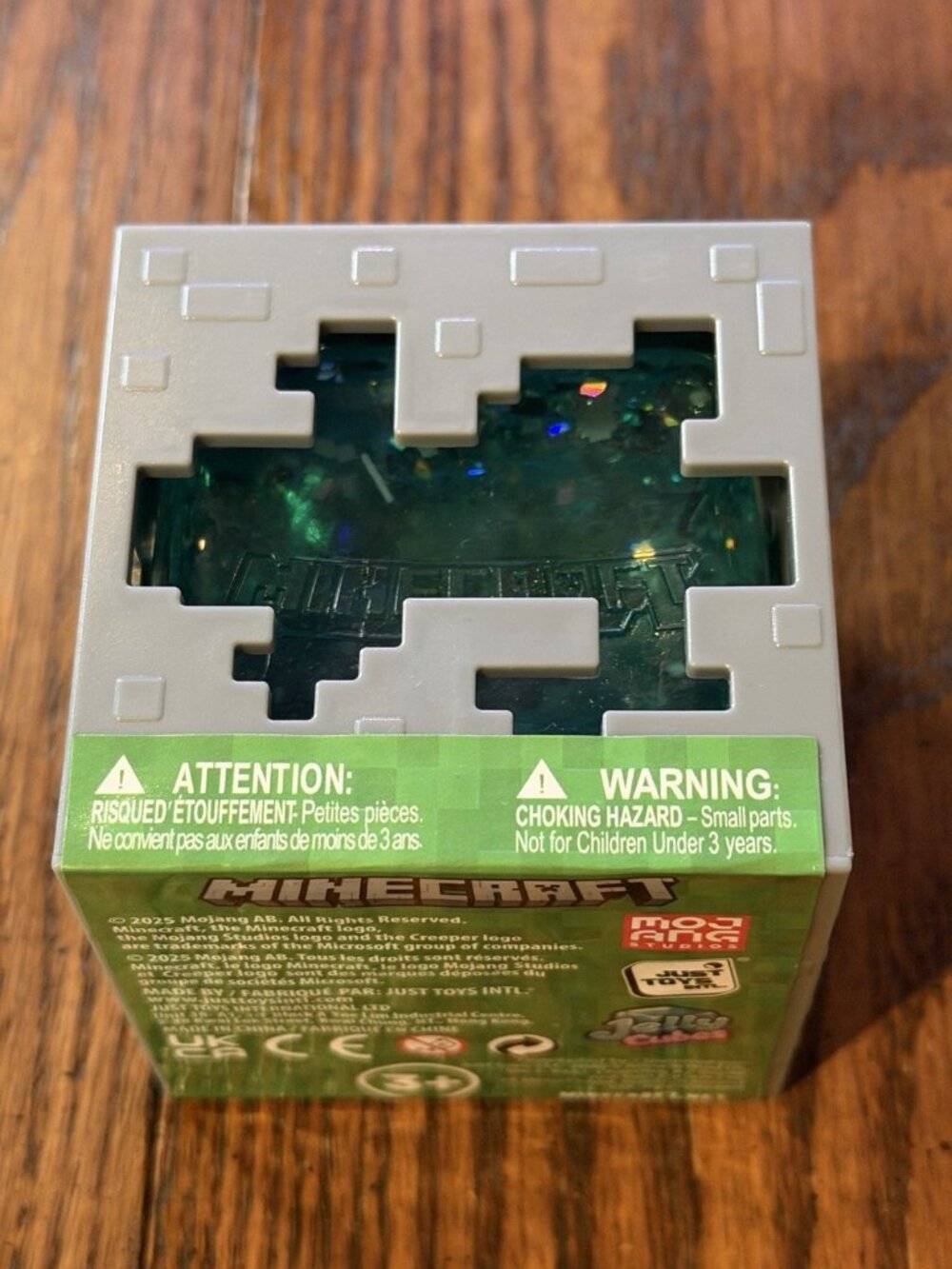 BRAND NEW AUTHENTIC BLUE Minecraft Jelly Cube Squishy